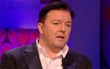 Why is Ricky Gervais dyeing his hair?