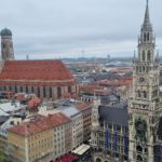 The joy of using a language 'in the wild' Panorama of Munich from the top of St Peter's Church